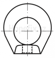 Lifting eye nut, A2