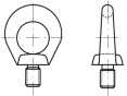 Lifting eye bolt