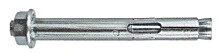 Sleeve anchor 8.8 with hex. flange nut