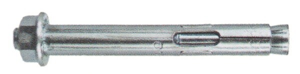 Sleeve anchor 8.8 with hex. flange nut