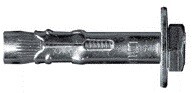 Sleeve anchor 8.8 with hex. head bolt